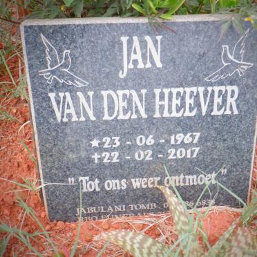 HEEVER Jan, van den 1967-2017