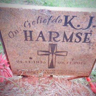 HARMSE K.J. 1935-2014