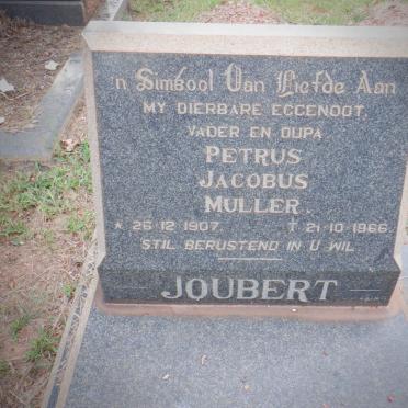 JOUBERT Petrus Jacobus Muller 1907-1966
