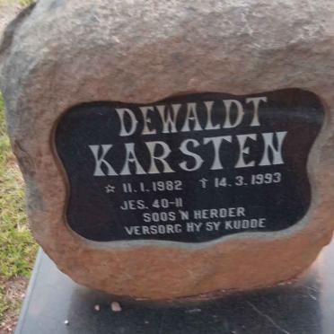 KARSTEN Dewaldt 1982-1993