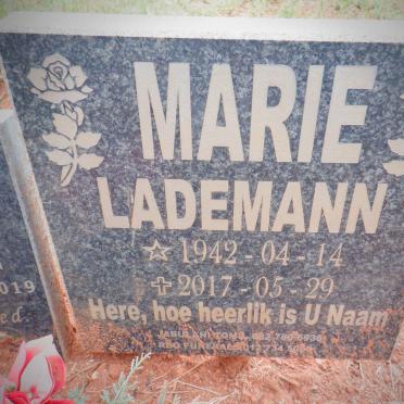 LADEMANN Marie 1942-2017