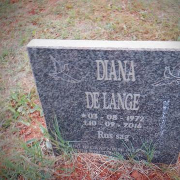LANGE Diana, de 1972-2016
