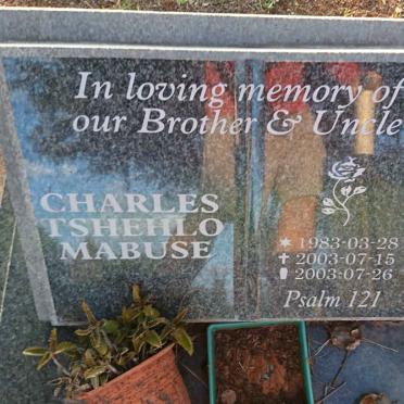 MABUSE Charles Tshehlo 1983-2003