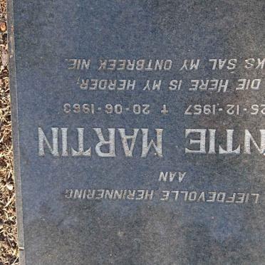 MARTIN Santie 1957-1963