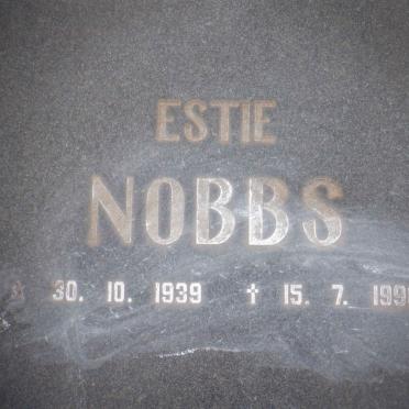NOBBS Estie 1939-1990