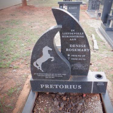 PRETORIUS Denise Rosemary 1975-2009