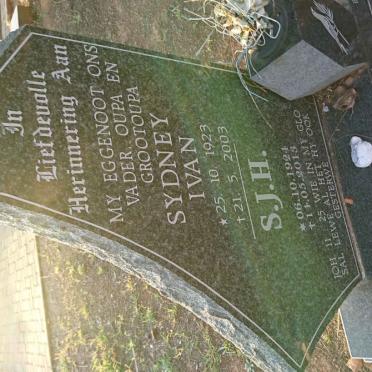 PENNY Sydney Ivan 1923-2003 &amp; S.J.H. 1924-2013