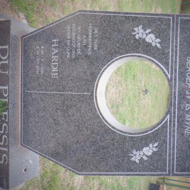 PLESSIS Hardie, du 1936-2002