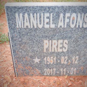 PIRES Manuel Afonso 1951-2017