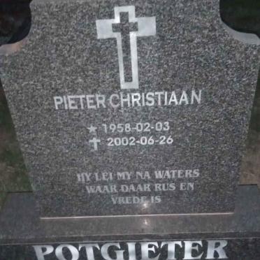 POTGIETER Pieter Christiaan 1958-2002
