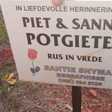 POTGIETER Piet &amp; Sannie