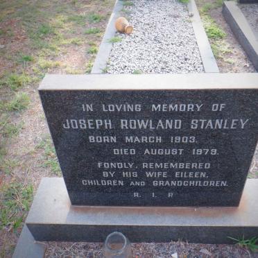 STANLEY Joseph Rowland 1903-1979
