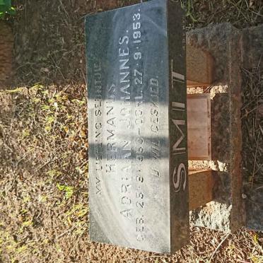 SMIT Hermanus Adriaan Johannes 1953-1953