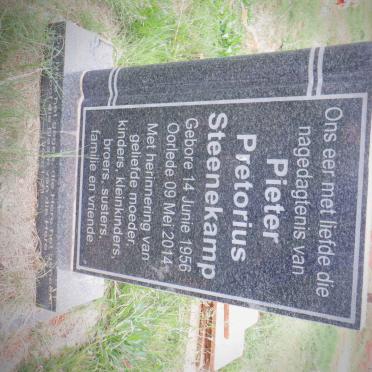 STEENEKAMP Pieter Pretorius 1956-2014