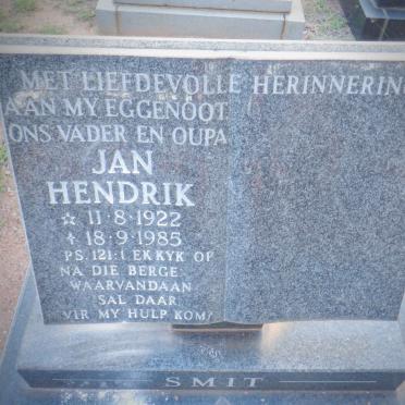 SMIT Jan Hendrik 1922-1985