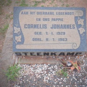 STEENKAMP Cornelis Johannes 1929-1963
