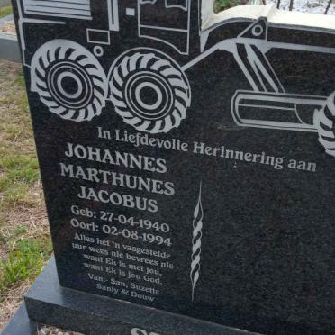 STEYN Johannes Marthunes Jacobus 1940-1994