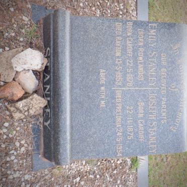 STANLEY Joseph 1875-1954 &amp; Emily ROWLANDS 1878-1953