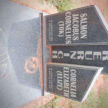 TREURNICH Salmon Jacobus Cornelius 1920-2011 &amp; Cornelia Elizabeth 1924-2011