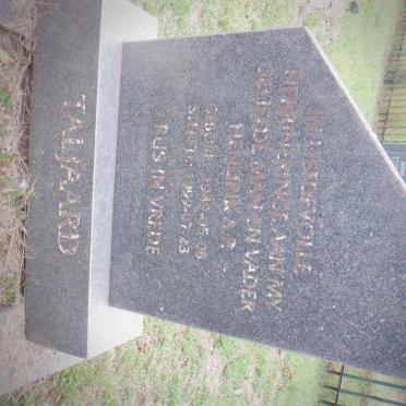 TALJAARD Hendrik A.P. 1949-1999