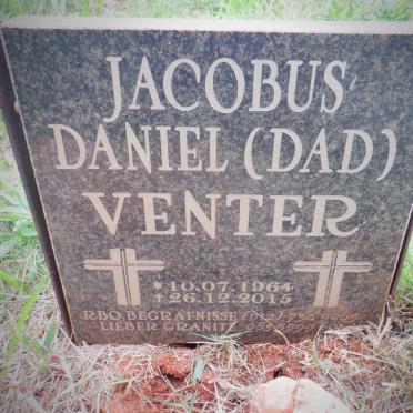 VENTER Jacobus Daniel 1964-2015