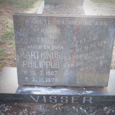 VISSER Marthinus Philippus 1907-1978