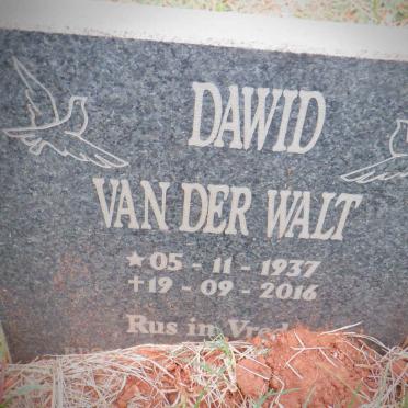 WALT Dawid, van der 1937-2016