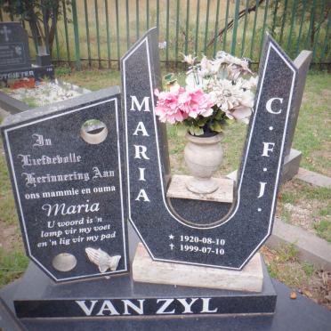 ZYL Maria C.F.J., van 1920-1999