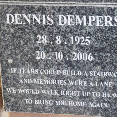 DEMPERS Dennis 1925-2006