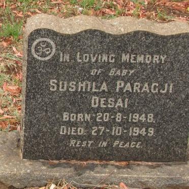 DESAI Sushila Paragji 1948-1949