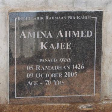 KAJEE Amina Ahmed -2005