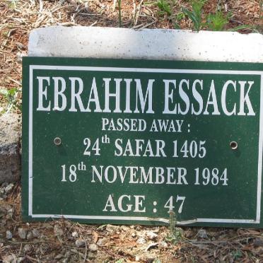 ESSACK Ebrahim -1984