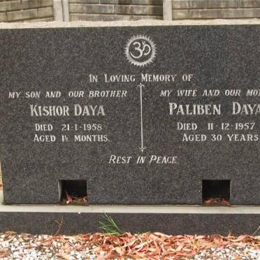 DAYA Kishor -1958 :: DAYA Paliben -1957