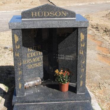 HUDSON Ruth Edith Bernadette 1948-2008