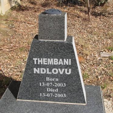 NDLOVU Thembani 2003-2003