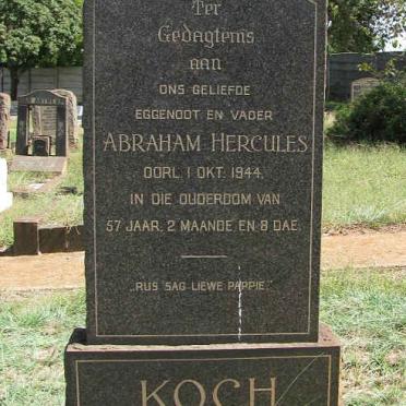 KOCH Abraham Hercules -1944