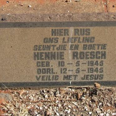 ROESCH Hennie 1945-1945