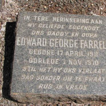 FARRELL Edward George 1911-1970