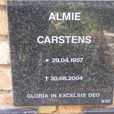 CARSTENS Almie 1957-2004
