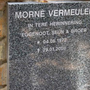 VERMEULEN Morné 1972-2008
