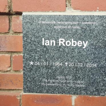 ROBEY Ian 1964-2014