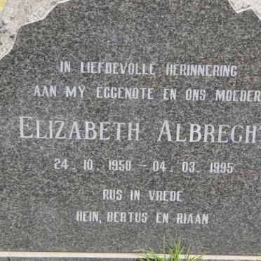 ALBRECHT Elizabeth 1950-1995