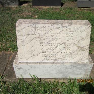 AGHKAR Najla 1892-1991