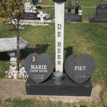 BEER Piet, de 1948- &amp; Marie VENTER 1949-2001