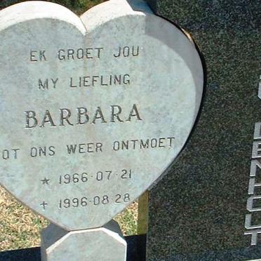 BEZUIDENHOUT Barbara 1966-1996