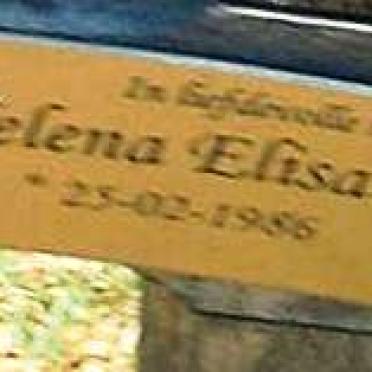 BURICK Helena Elisabeth, van 1956-2006