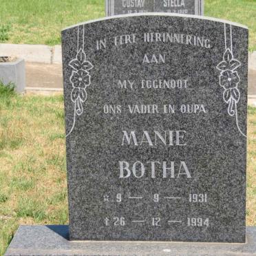BOTHA Manie 1931-1994