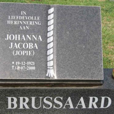 BRUSSAARD Johanna Jacoba 1921-2000
