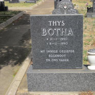 BOTHA Thys 1950-1990