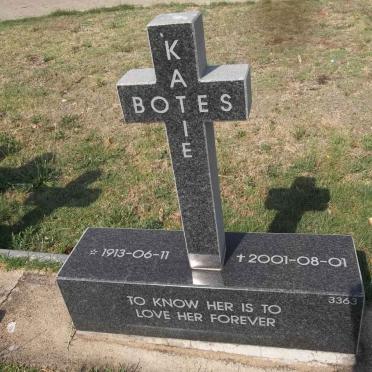 BOTES Katie 1913-2001
